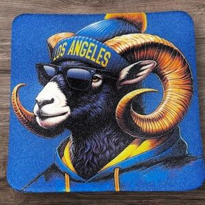 Las Angeles Rams Mascot Coasters
1 for $6 or 4 for $25